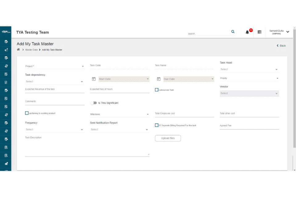 TYASuite Cloud ERP Software screenshot 1
