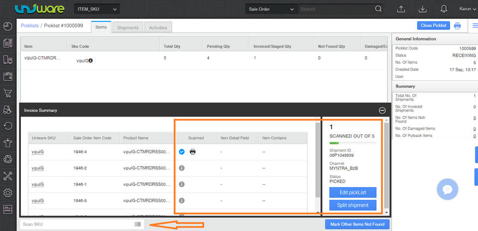 Unicommerce screenshot 1