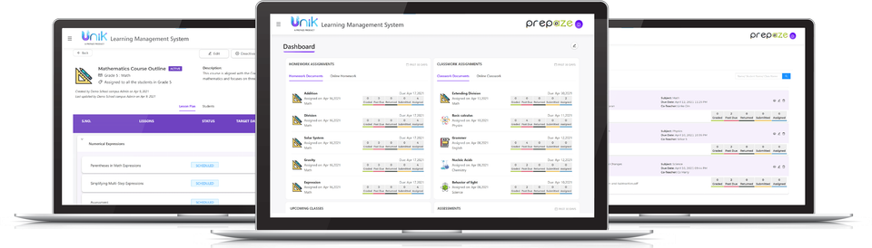 Unik LMS screenshot 2