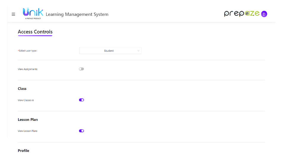 Unik LMS screenshot 4
