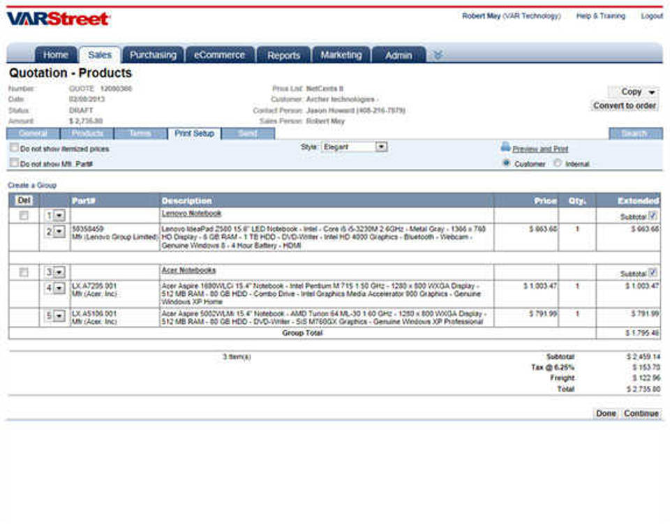VARStreet XC screenshot 4
