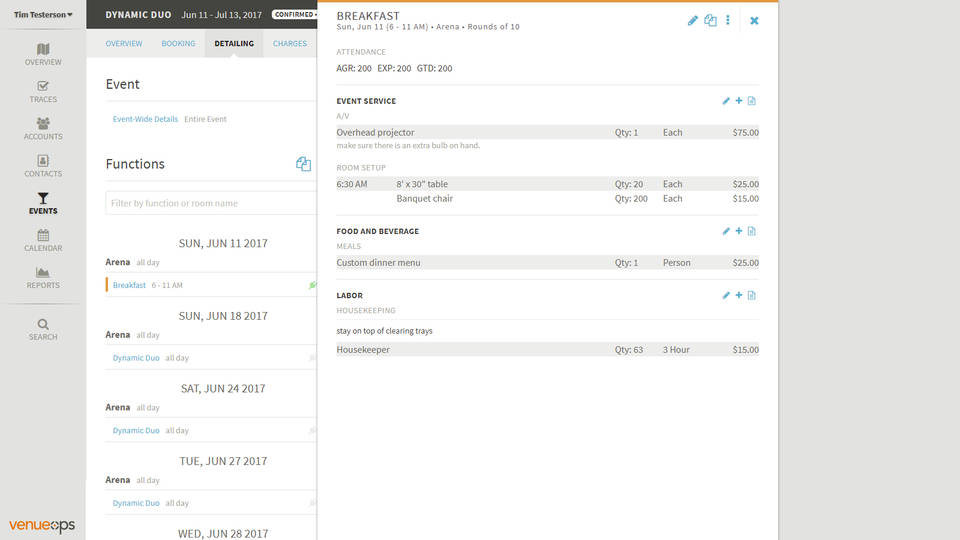 VenueOps screenshot 1