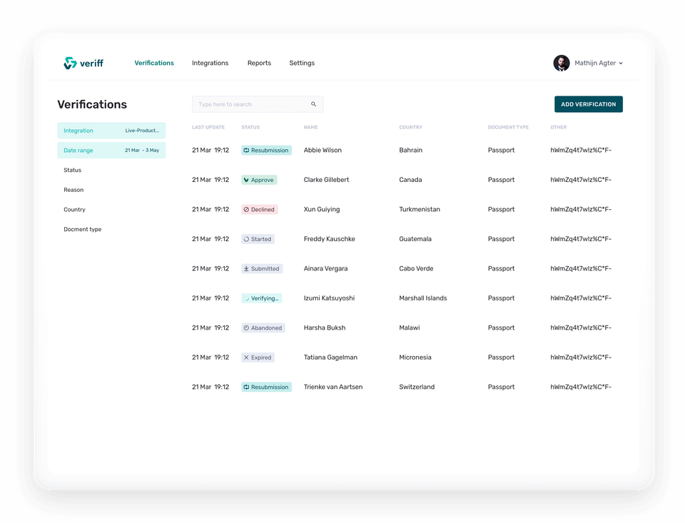 Veriff screenshot 3