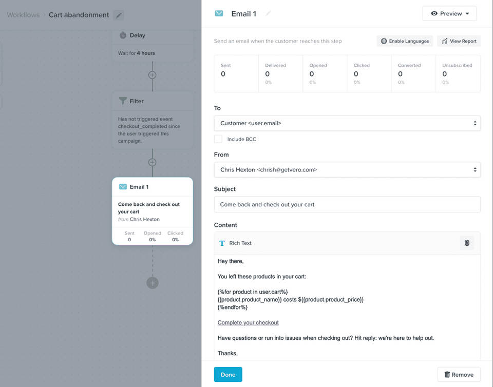 Vero screenshot 4
