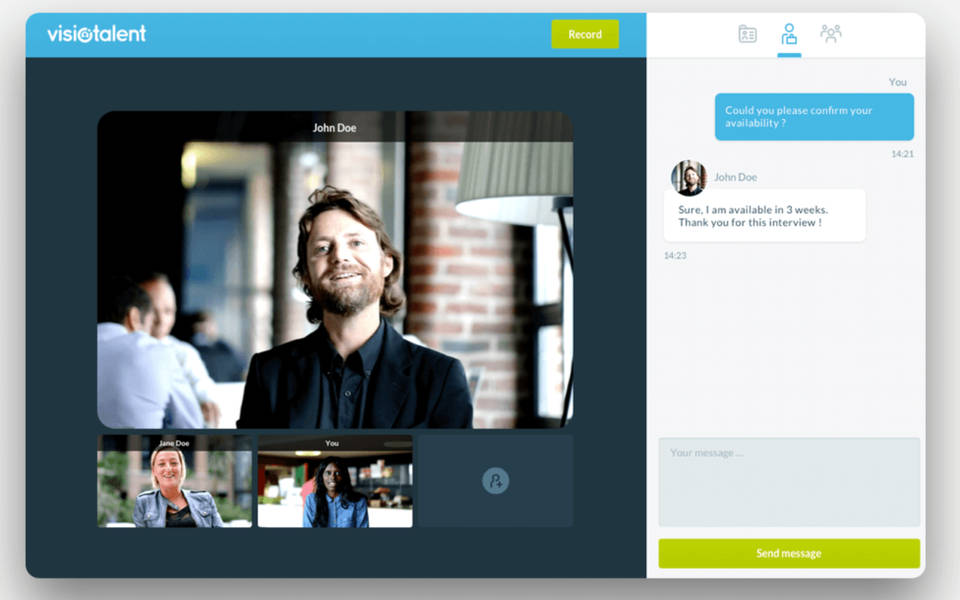 Visiotalent screenshot 2