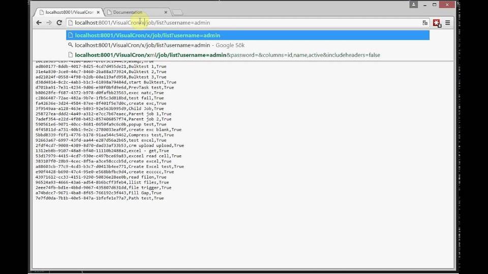 VisualCron screenshot 4