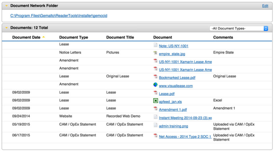 Visual Lease screenshot 3