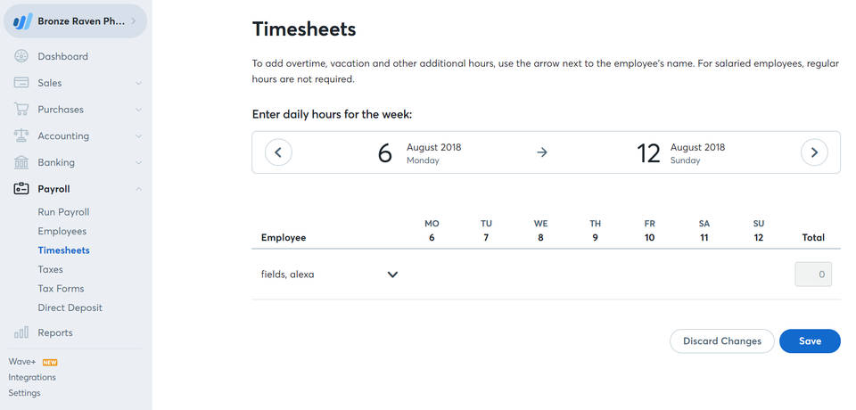 WavePayroll screenshot 1