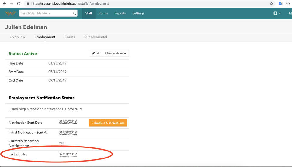 WorkBright screenshot 4