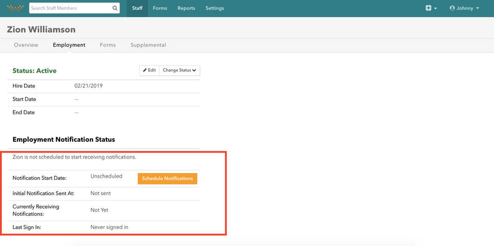 WorkBright screenshot 1