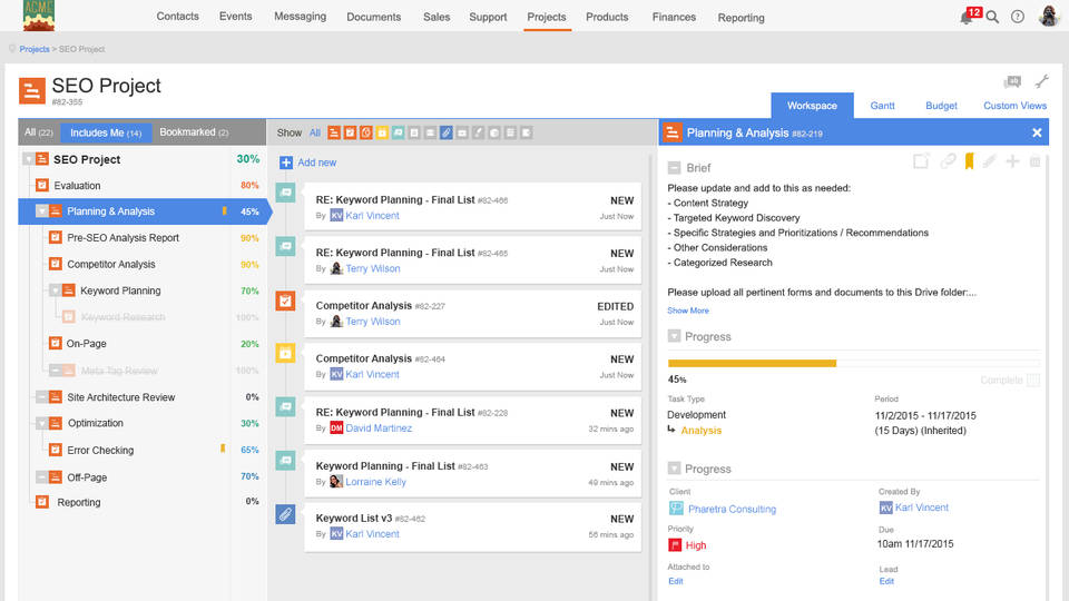 WORKetc screenshot 2