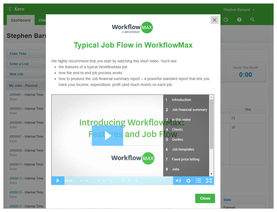 WorkflowMax screenshot 2
