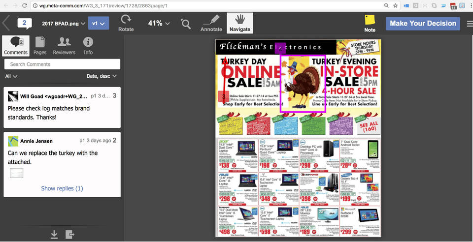 Workgroups DaVinci Proof screenshot 2