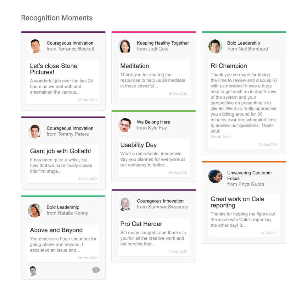 Workhuman Social Recognition screenshot 1