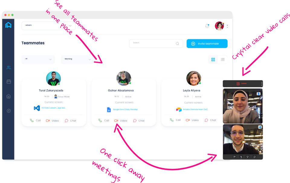 WTEAM screenshot 1