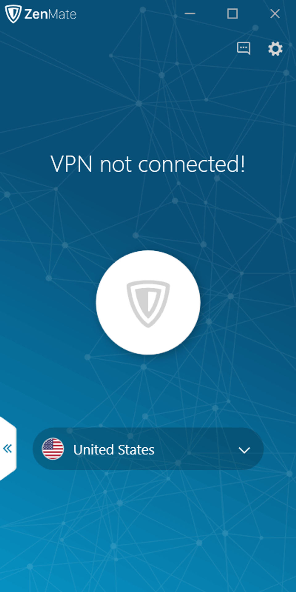 Launch ZenMate VPN screenshot