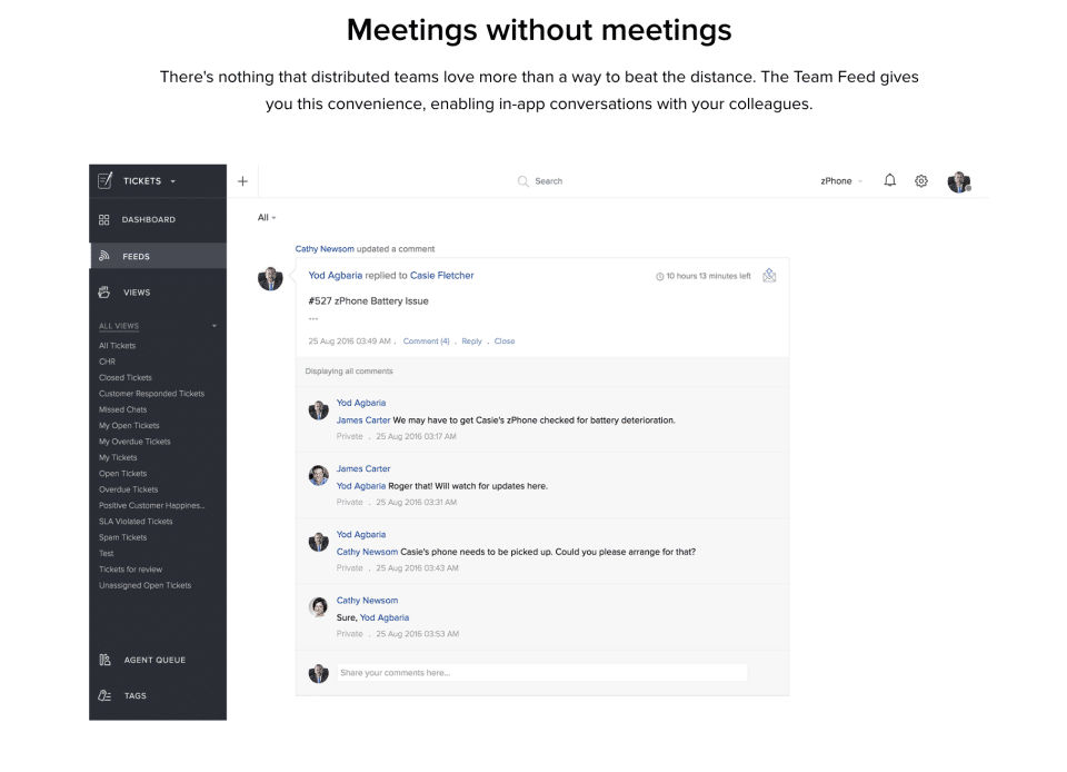 Meetings without meetings