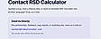 RSD Calculator