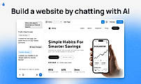 Build a website by chatting with AI