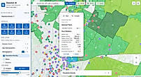 Main Map Screen with Multiple Filters