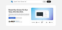 Record Your Screen. Fix Your Voice. All in One Click.