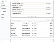 Heads-up display gives you an overview of changes and due dates.