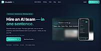 CloudyBot — Hire an AI team in one sentence