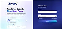 Zivux Login Dashboard