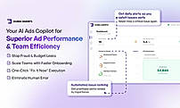 Automated scanning: full account coverage across Google Ads, Meta Ads, Microsoft Ads, and more.