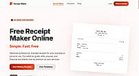 Free Receipt Maker online
