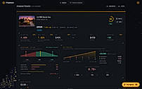 PropHunt analysis dashboard — deal score, returns & exit simulator