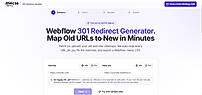 Webflow 301 Redirect Generator