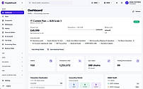 The dashboard is your landing page after signing in. It provides an at-a-glance overview of your workspace’s operational status, sync health, and accounting progress.
