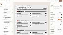 Design professional menus with 50 restaurant-ready templates