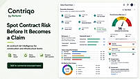 Contriqo Executive Contract Risk Dashboard
