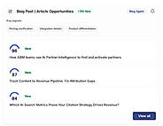 Blog Post  Article Opportunities