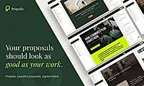 Your proposals should look as good as your work