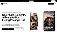Create a property marketing package from listing photos