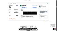 Live call: prospect record, AI transcription and call script