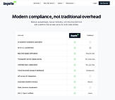 Modern compliance, not traditional overhead