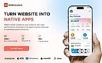 Convert your website into an app.