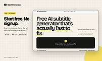 Start free. No signup.