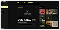 AI Product Photoshoot Workspace