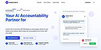 Home Page Screenshot of CoachCall.AI