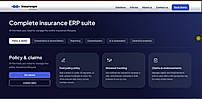 Complete Insurance ERP suite