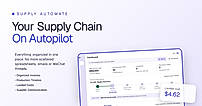 SupplyAutomate dashboard