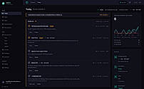 Business calls dashboard — demonstration data