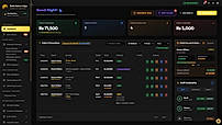 Owner dashboard - revenue, walk-ins and expenses at a glance