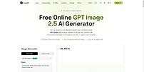 GPT Image 2.5 image workspace