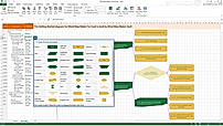 A new mind map, intuitive shape picker
